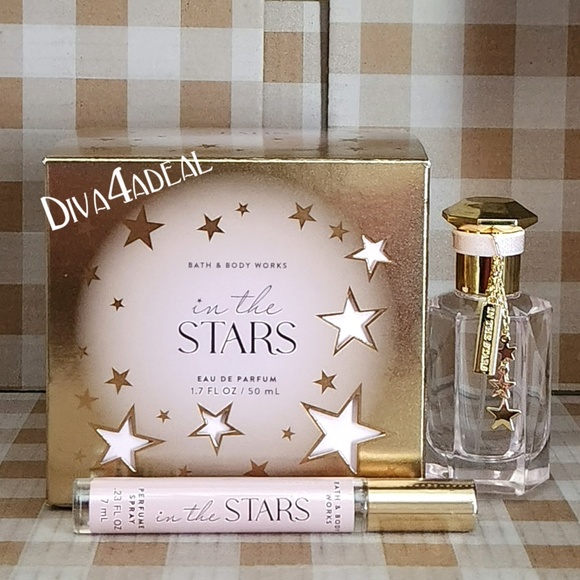 Bath & Body Works IN THE STARS 1.7OZ EDP & Mini Perfume Spray Bundle - Picture 1 of 5